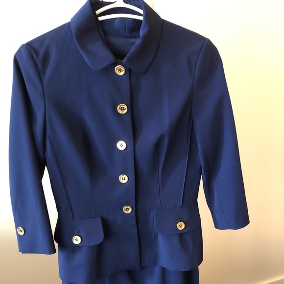 Sandra Angelozzi Dress & Suit Jacket Blue - Picture 3 of 7